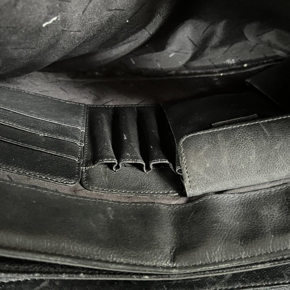 Samsonite Leather Briefcase - Picture 4 of 6